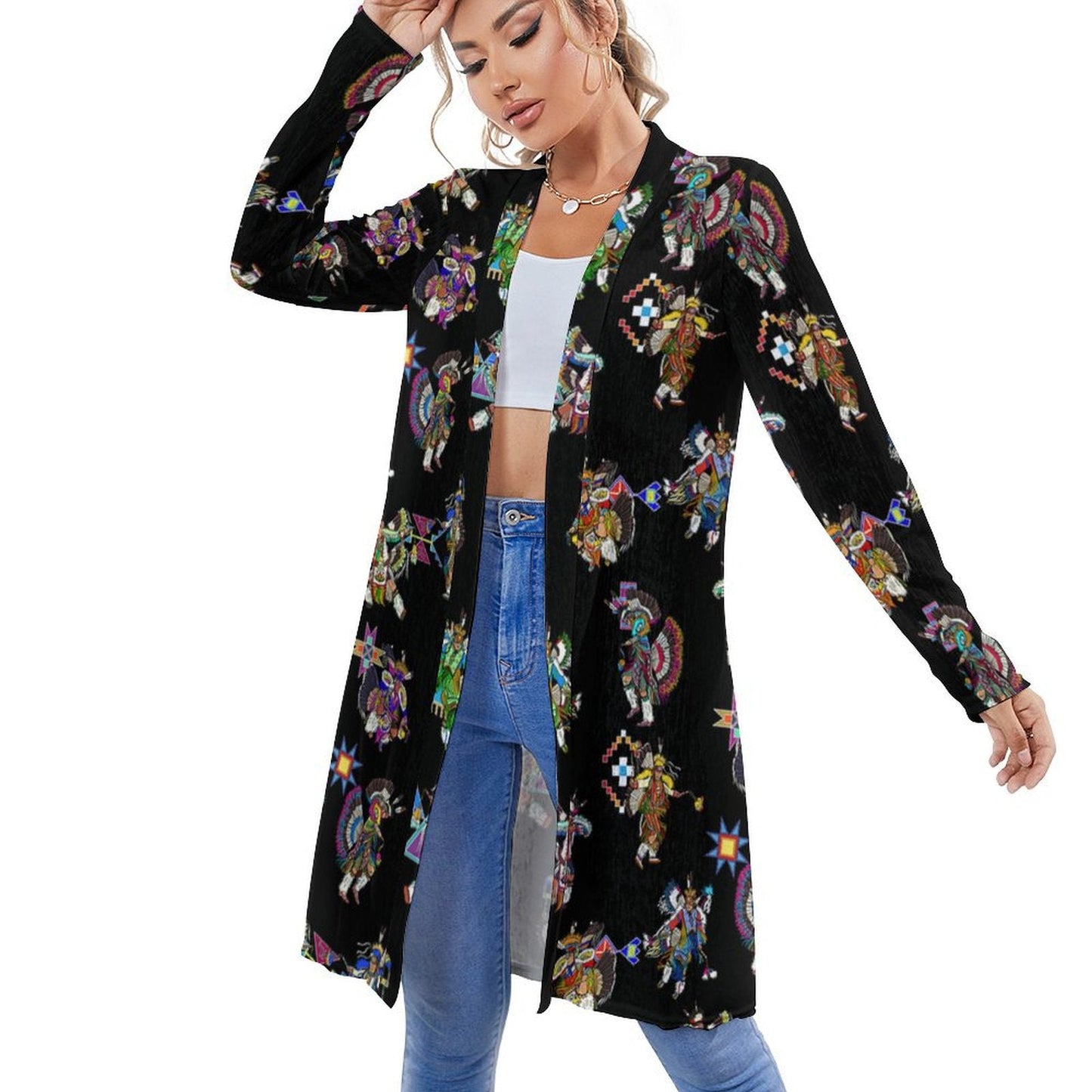 Men's Fancy Dancers Cardigan