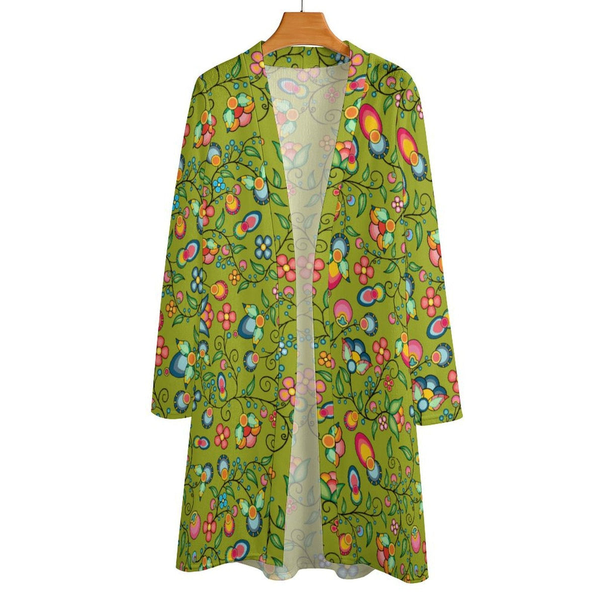 Floral Bounty Sweetgrass Cardigan