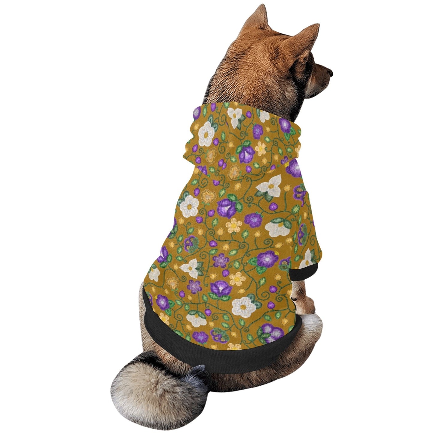 Midnight Moss Bloom Toffee Pet Hoodie