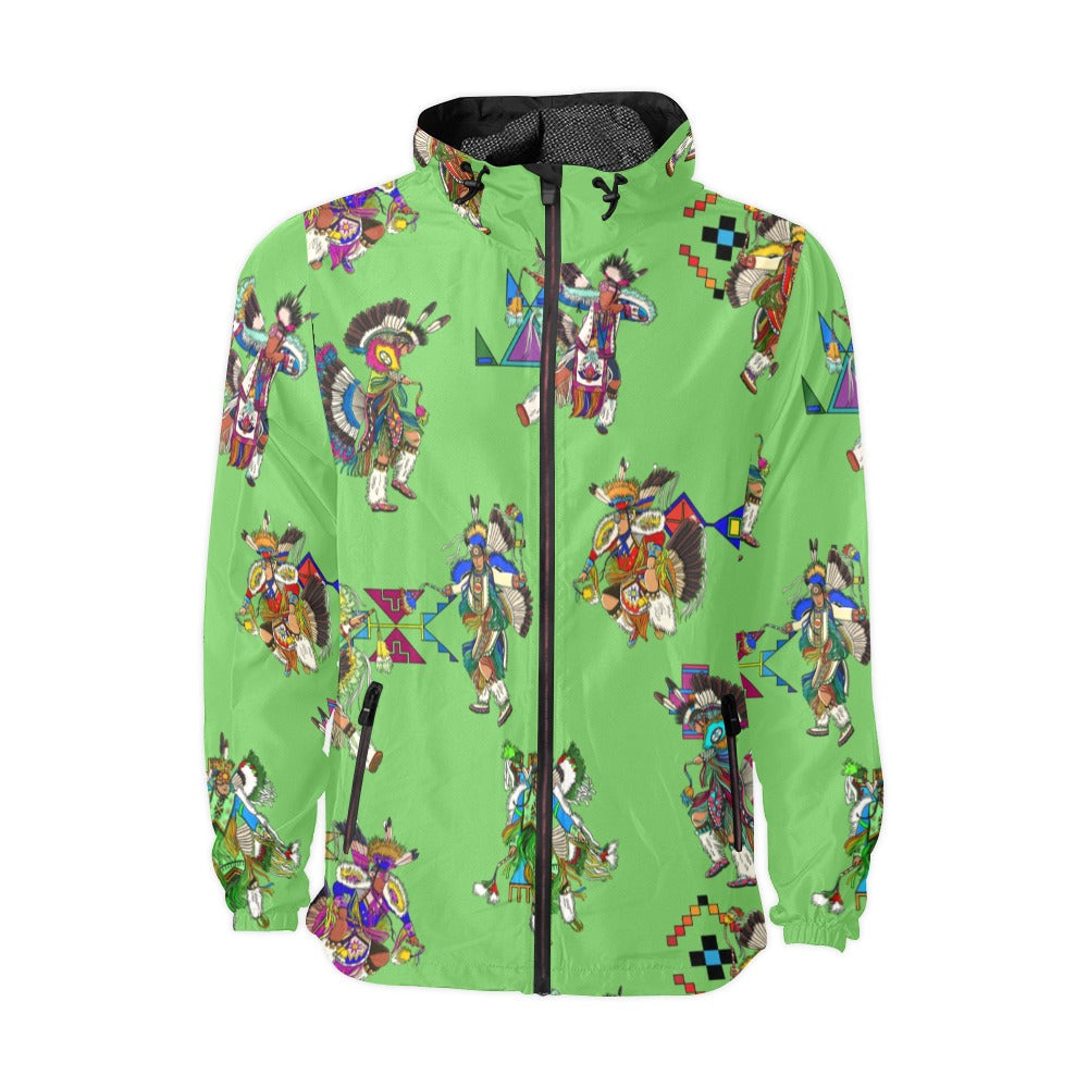 Men's Fancy Dancers Grass Men's Windbreaker