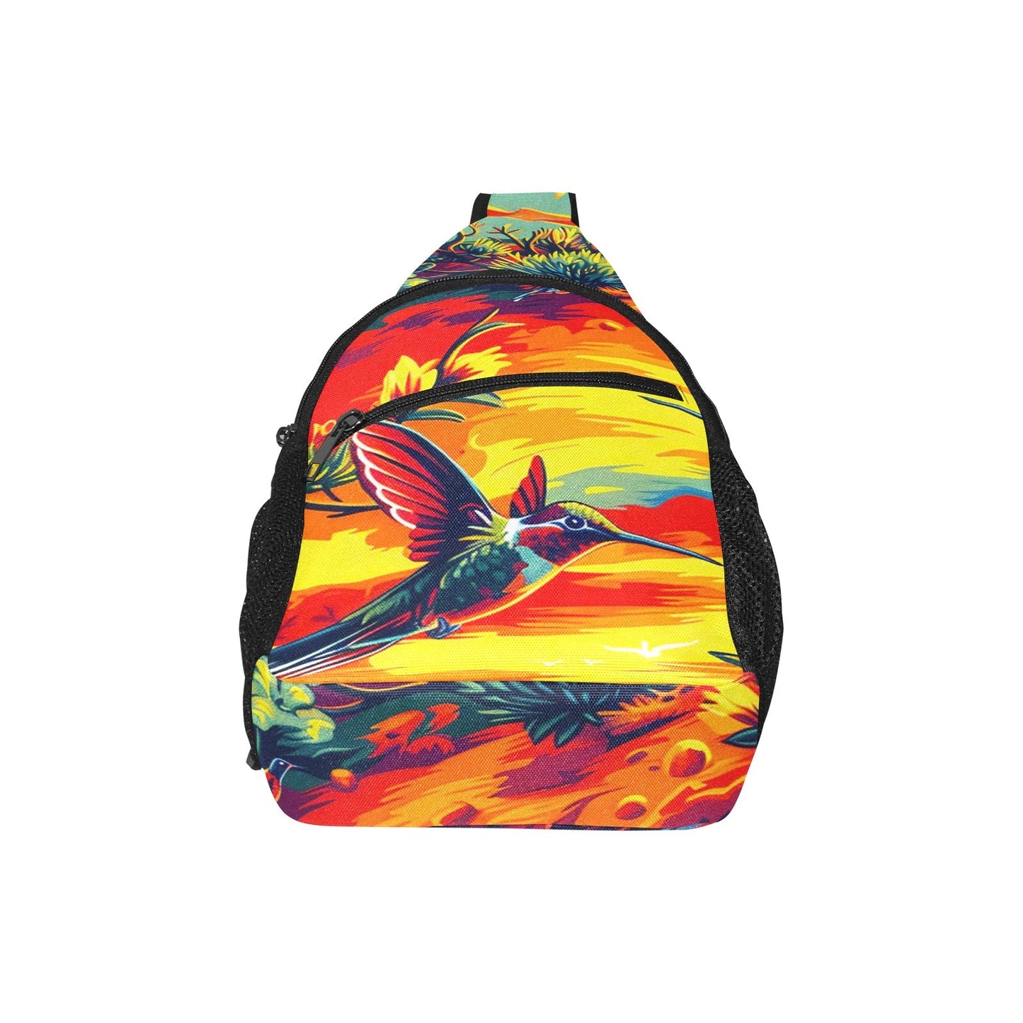 Happy Hummingbirds Chest Bag