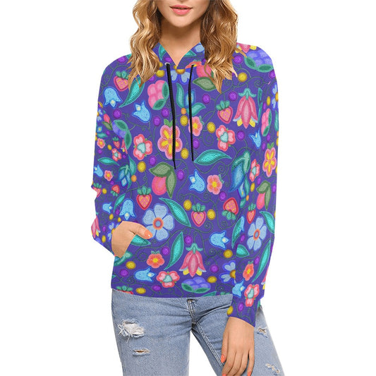Sweet Offering Indigo Hoodie for Women