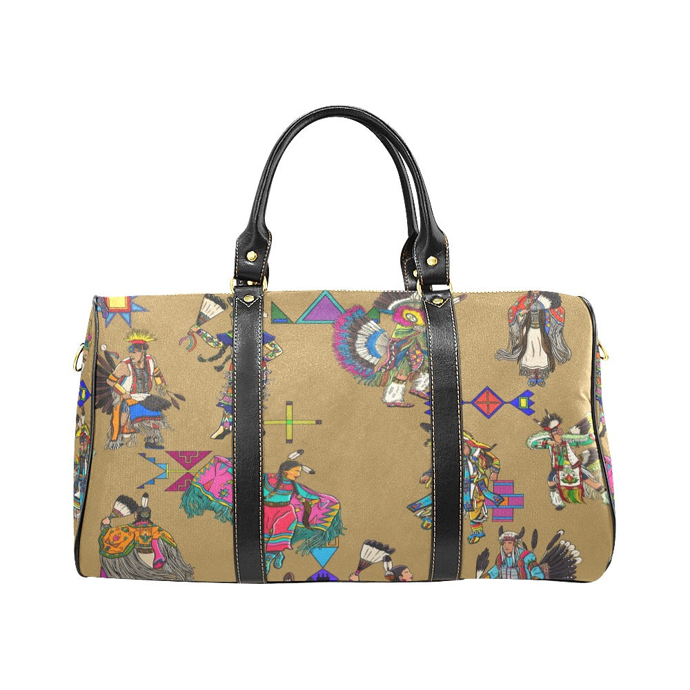 Grand Entry Dancers Earth Large Travel Bag