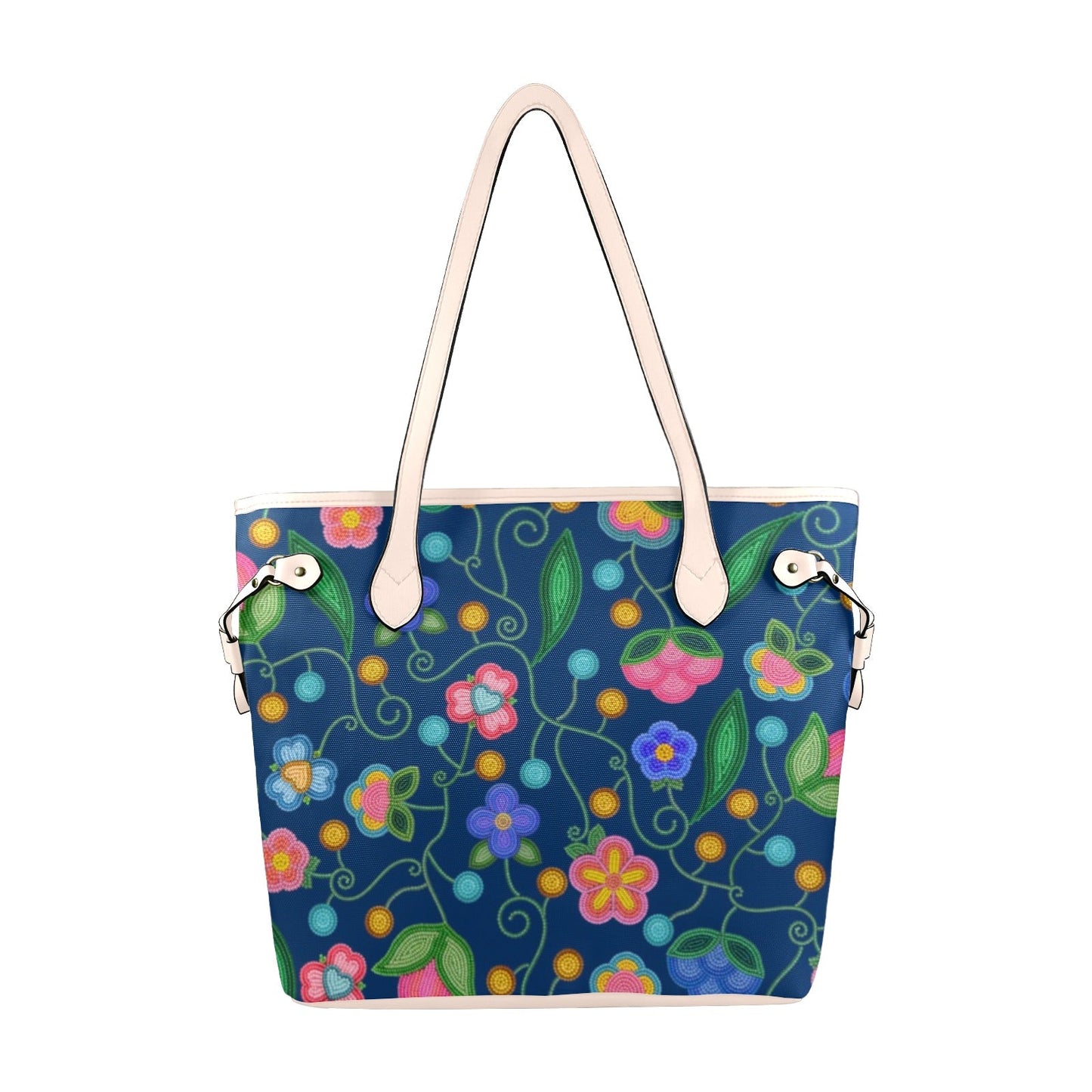 Skyberry Serenade Clover Canvas Tote