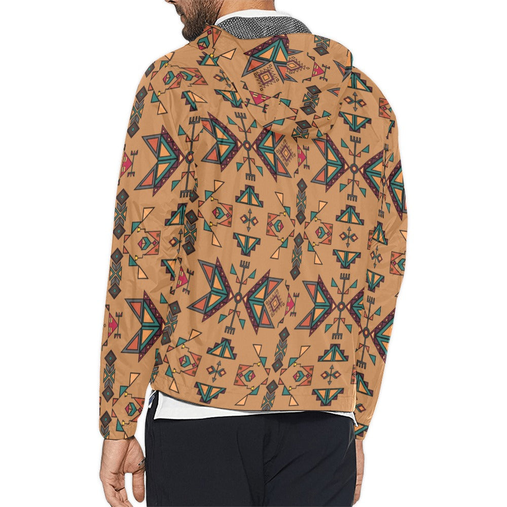 Arrow Dawn Brown Men's Windbreaker