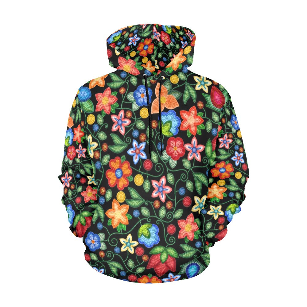 Morning Harmony Black Hoodie for Men