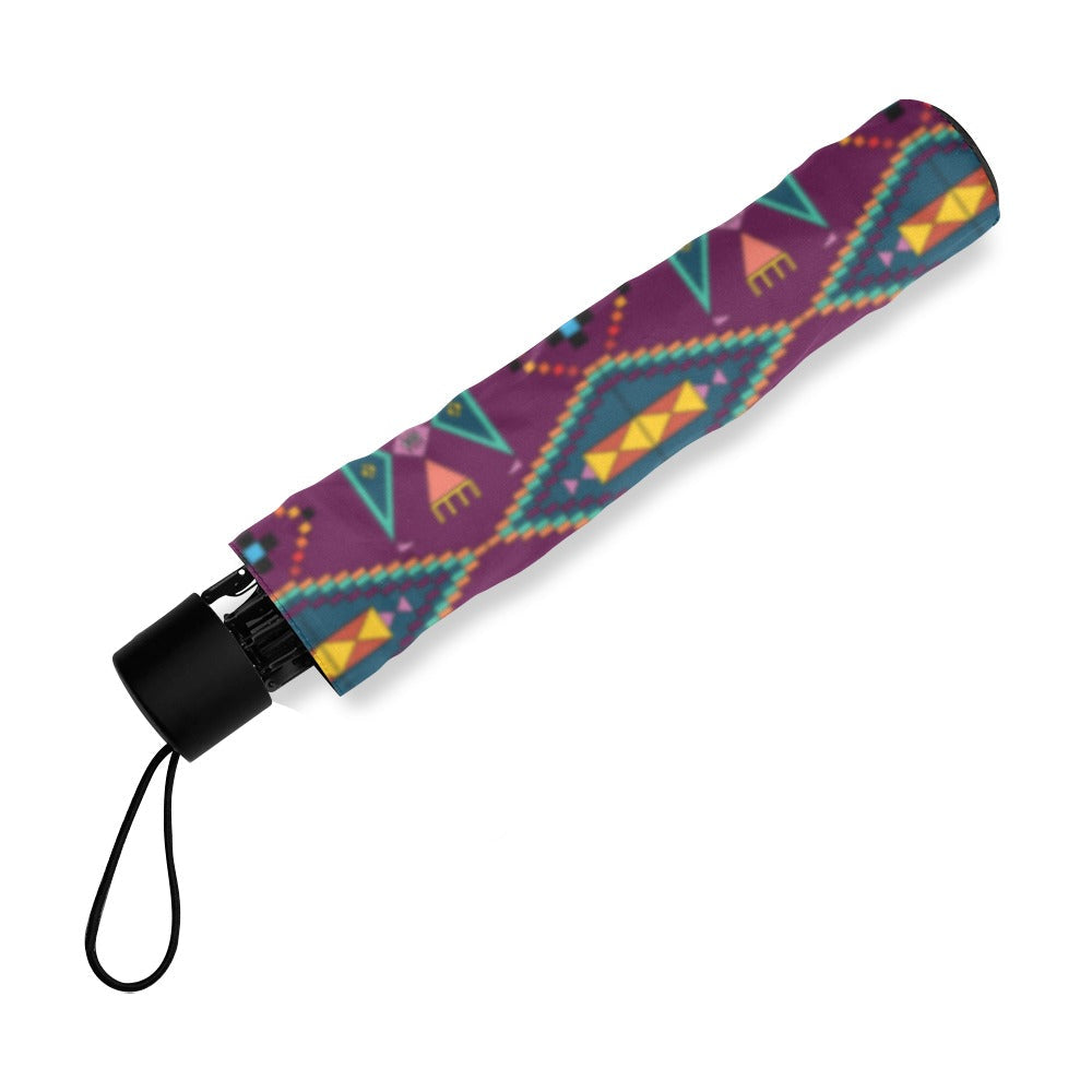 Travois Tipi Berry Foldable Umbrella