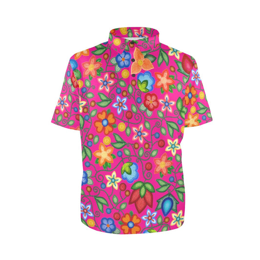 Morning Harmony Pink Polo Shirt