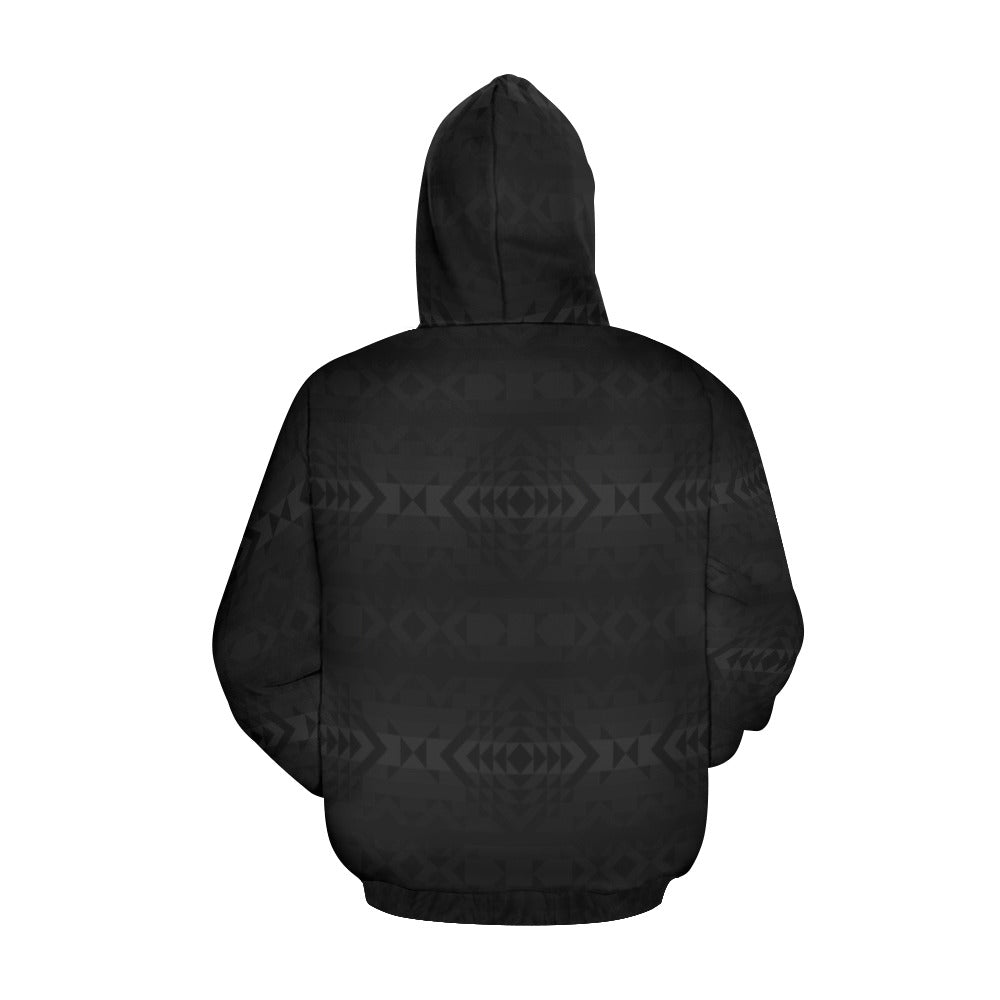 Black Rose Shade Hoodie for Men