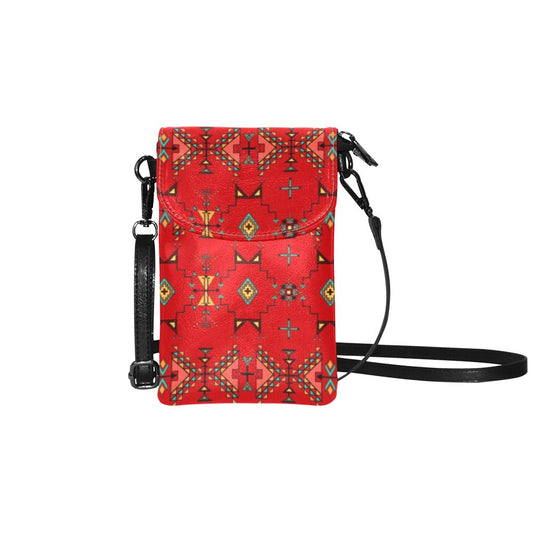 Thunder Flight Red Small Cell Phone Purse