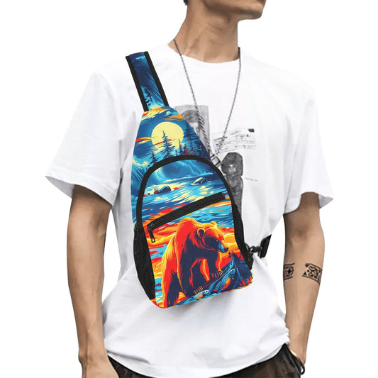 Hungry Bear Chest Bag