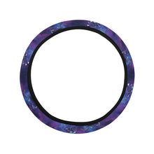 Load image into Gallery viewer, Animal Ancestors 1 Blue and Pink Steering Wheel Cover with Elastic Edge
