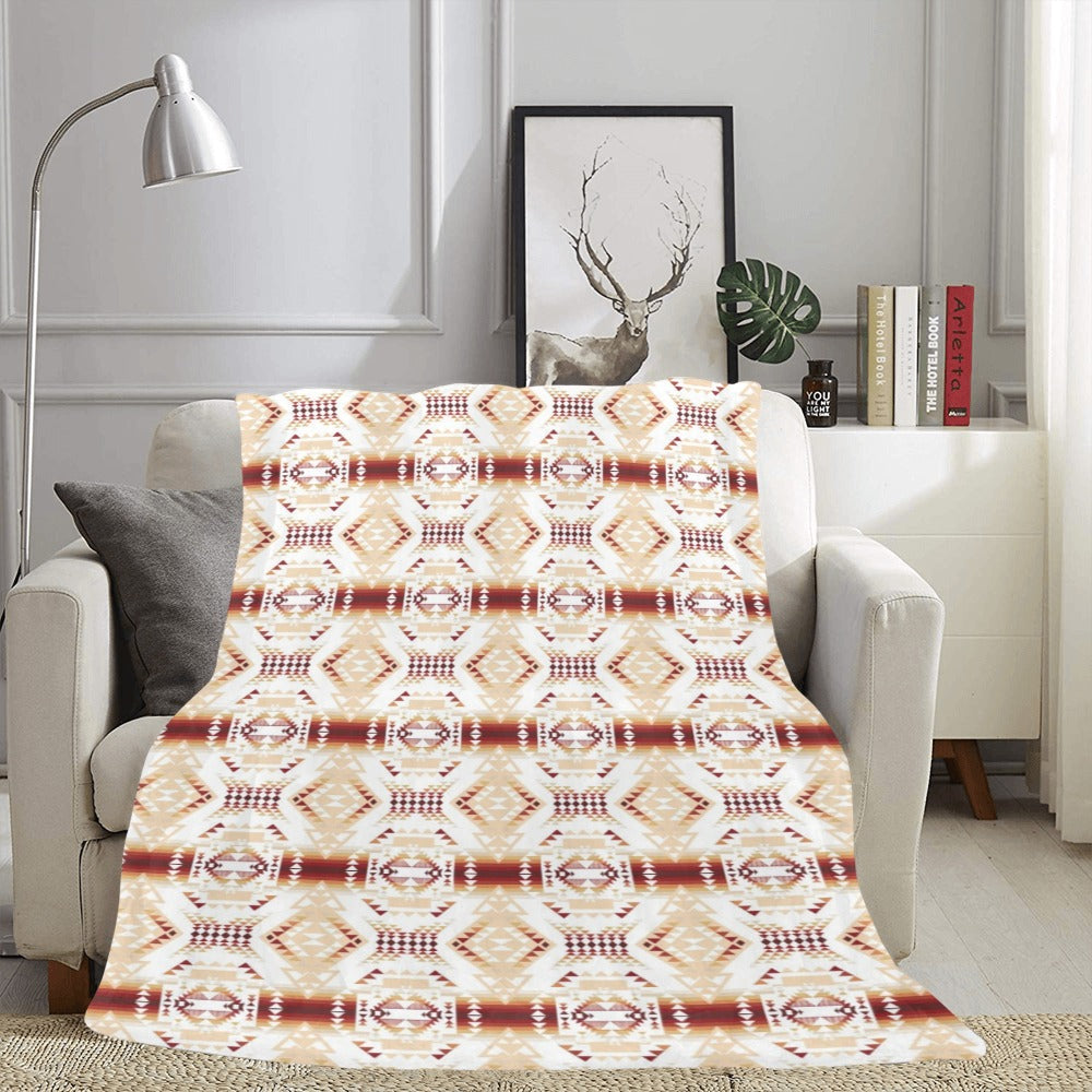 Gathering Clay X-Large Micro Fleece Blanket