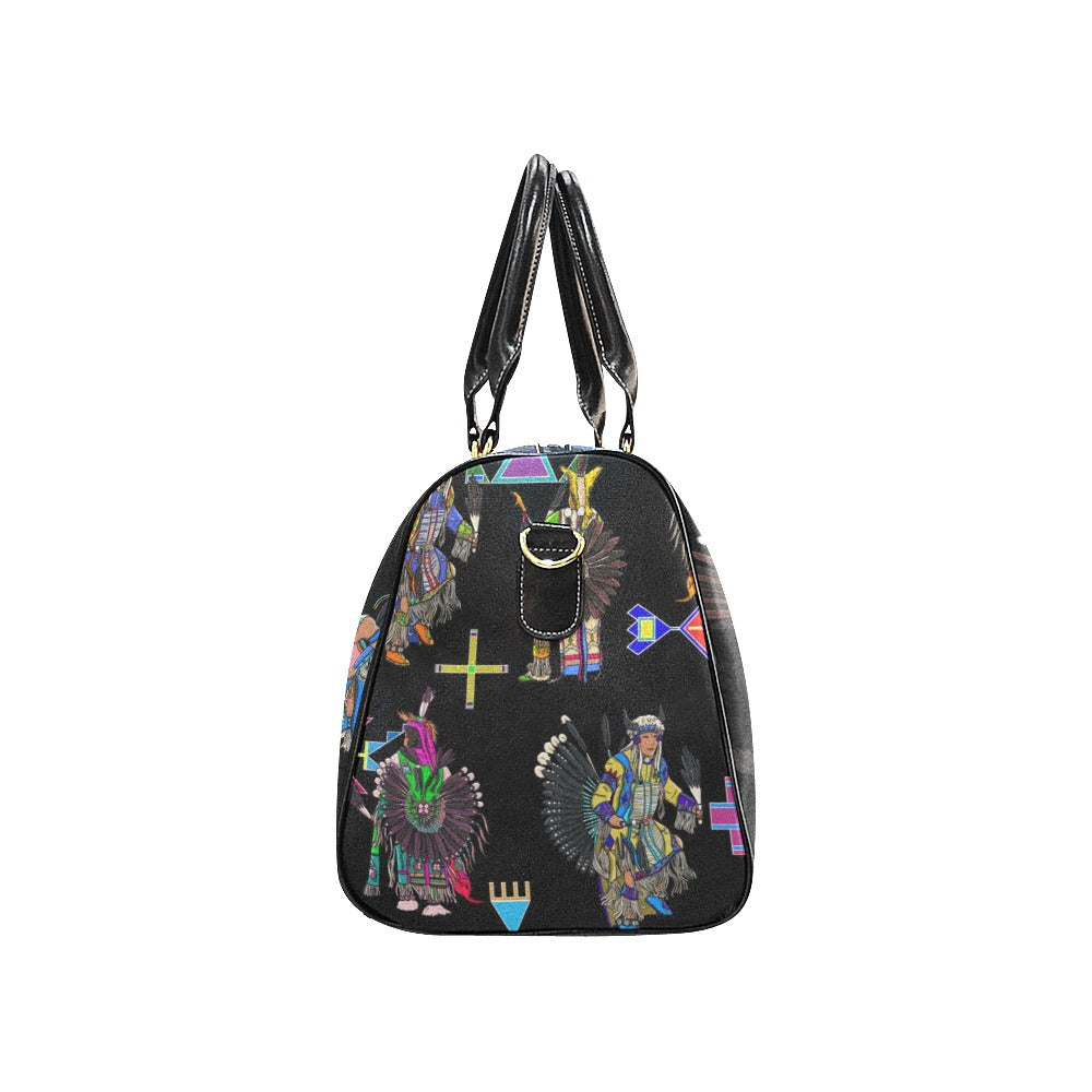 Men's Tradish Dancers Black Large Travel Bag