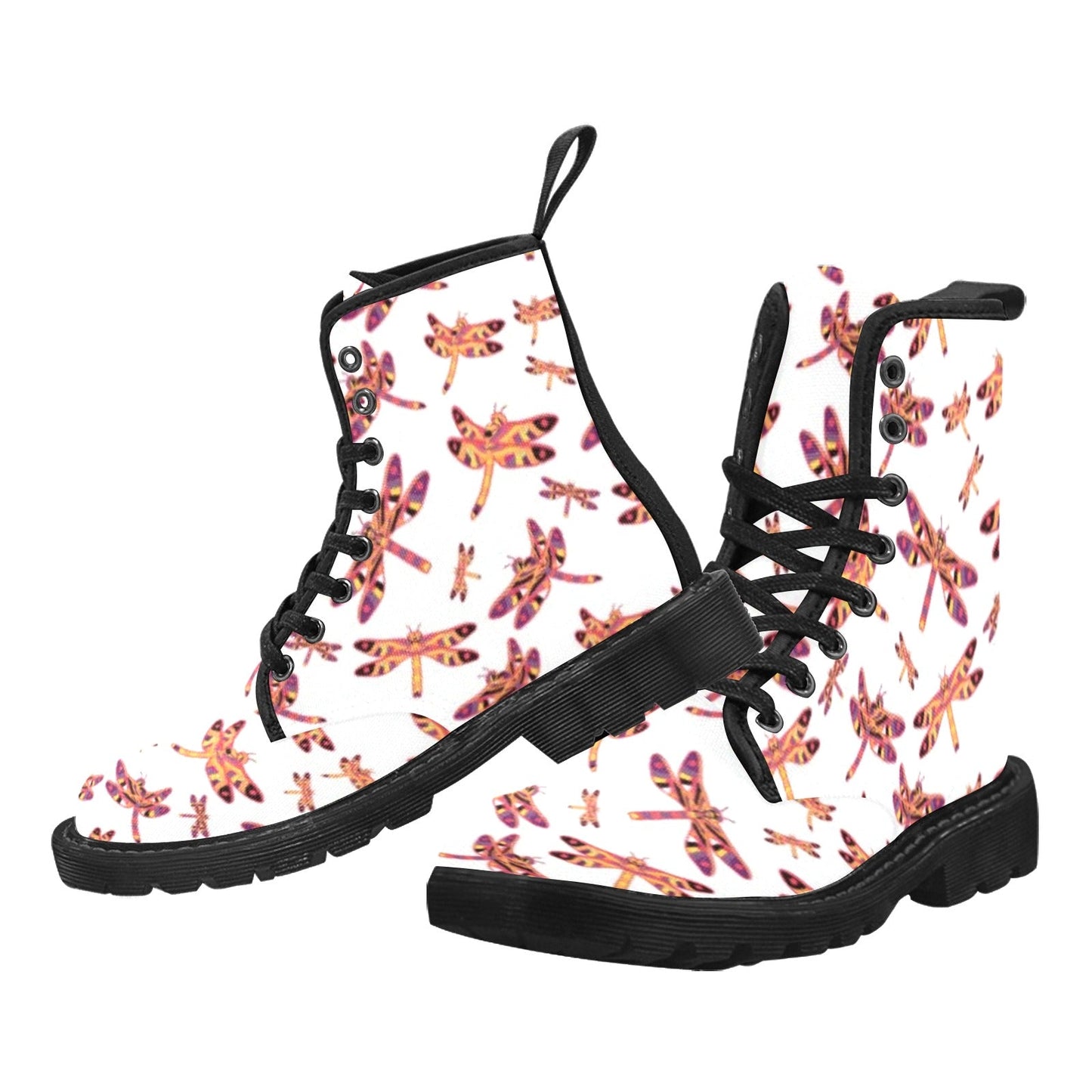 Gathering White Boots