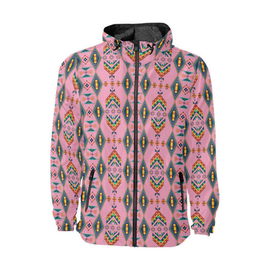 Travois Tipi Dusky Sunset Men's Windbreaker