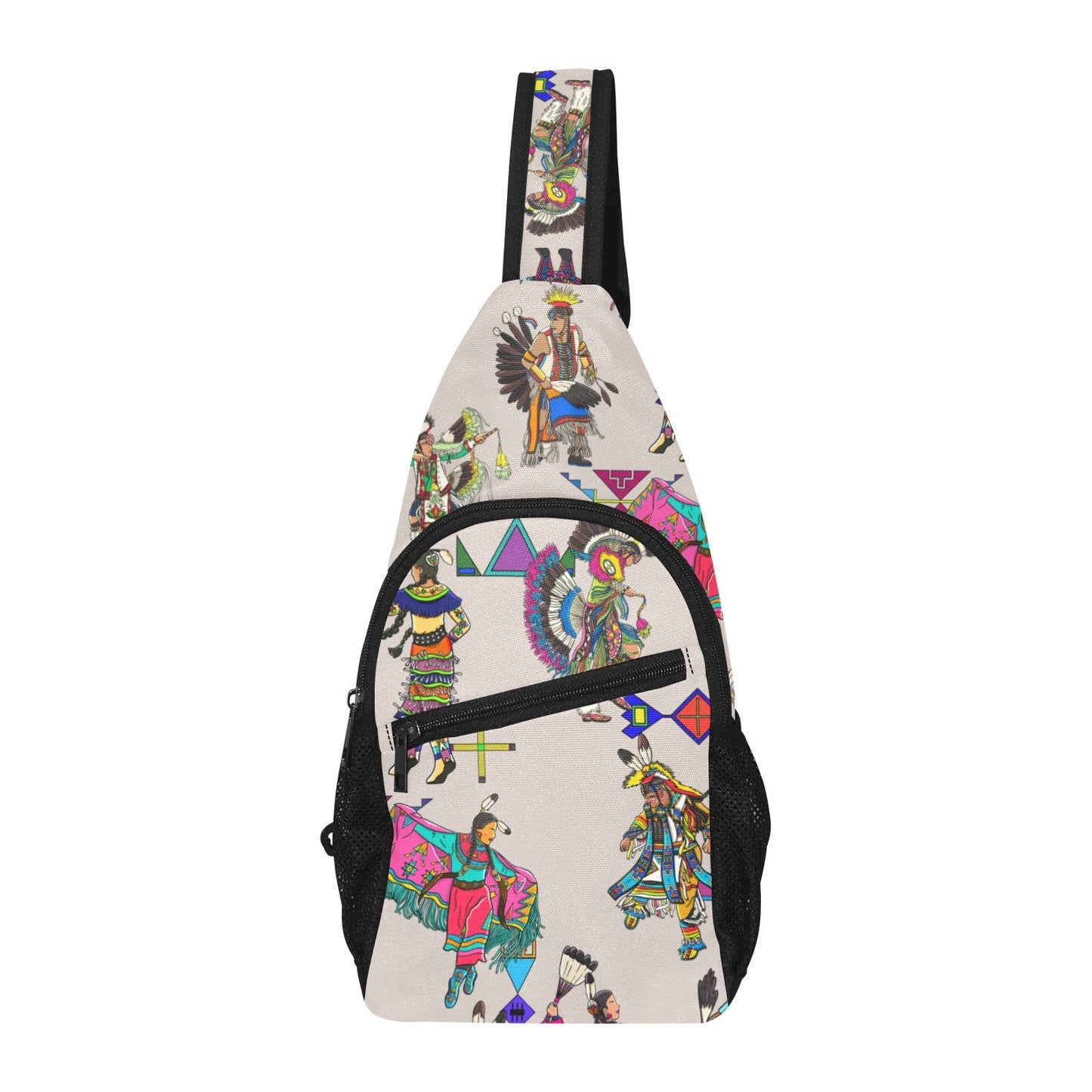 Grand Entry Dancers Muslin Chest Bag