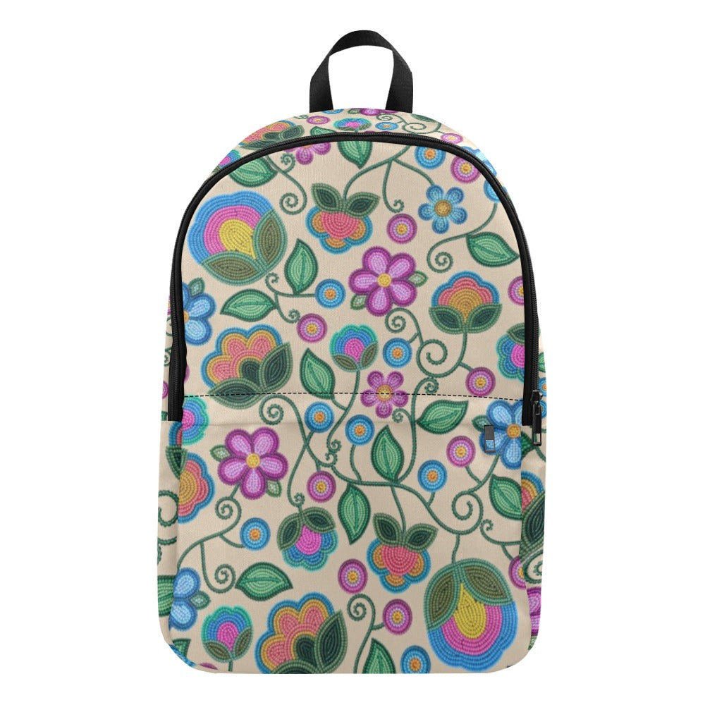 Turquoise Sunbeam Cream Backpack