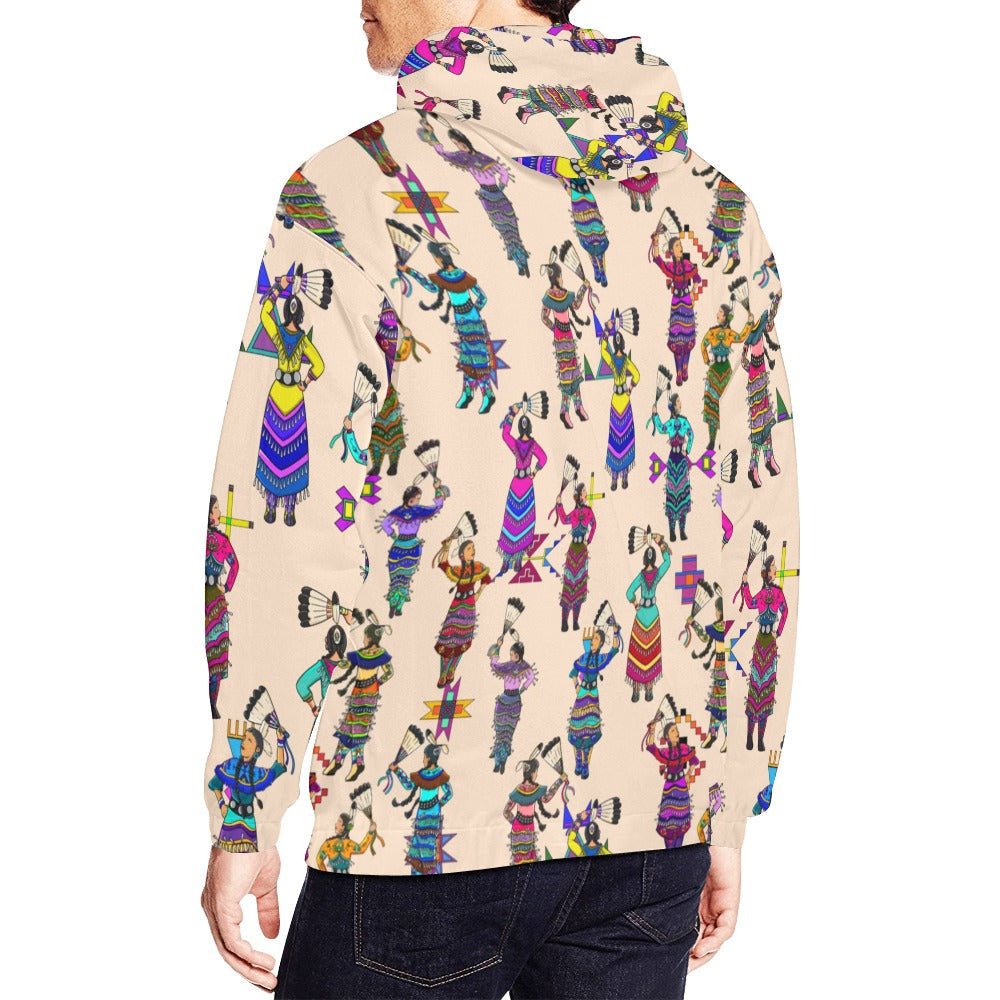 Women's Jingle Dancers Muslin Hoodie for Men