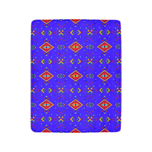 Buffalo Jump Blue Ultra-Soft Micro Fleece Blanket 40"x50"