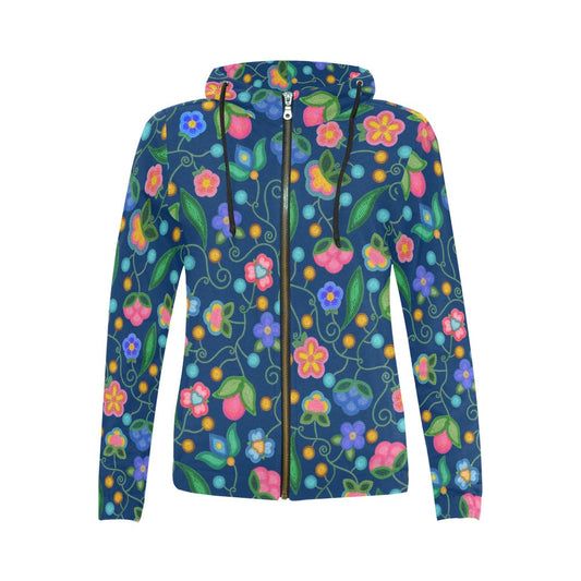 Skyberry Serenade Full Zip Hoodie For Women
