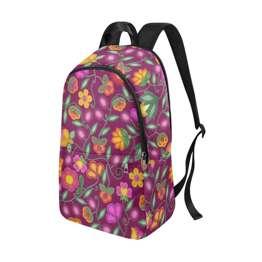 Boreal Bounty Dark Magenta Backpack