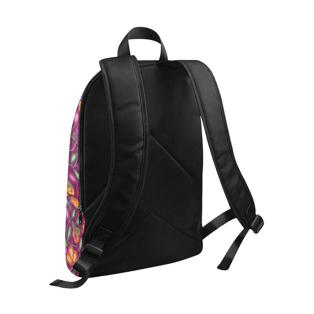 Boreal Bounty Dark Magenta Backpack