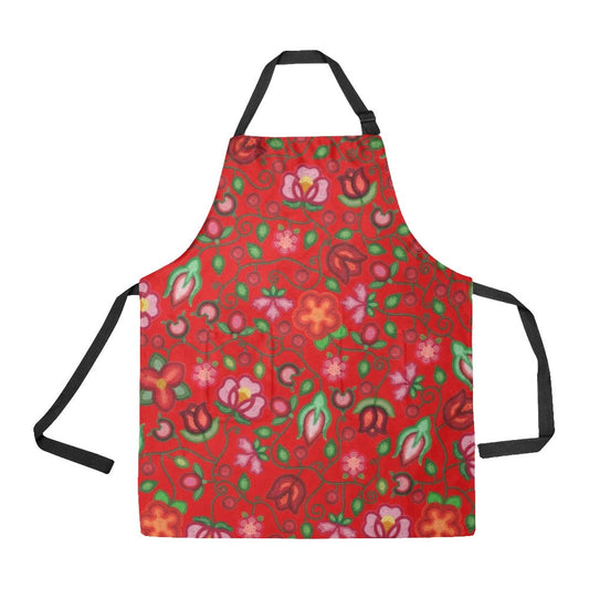 Rose Reverie Red Apron