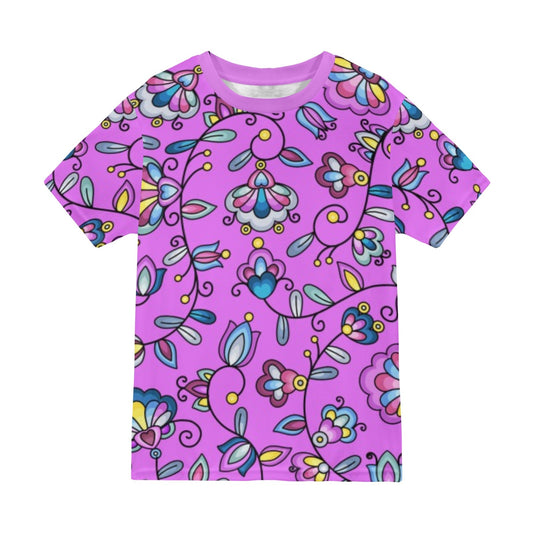 Autumn Bundle Blessing Purple T-shirt for Men