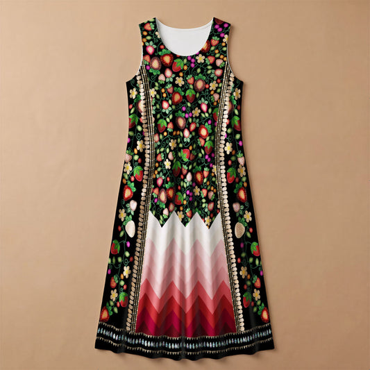 Berry Rites Sleeveless Dress