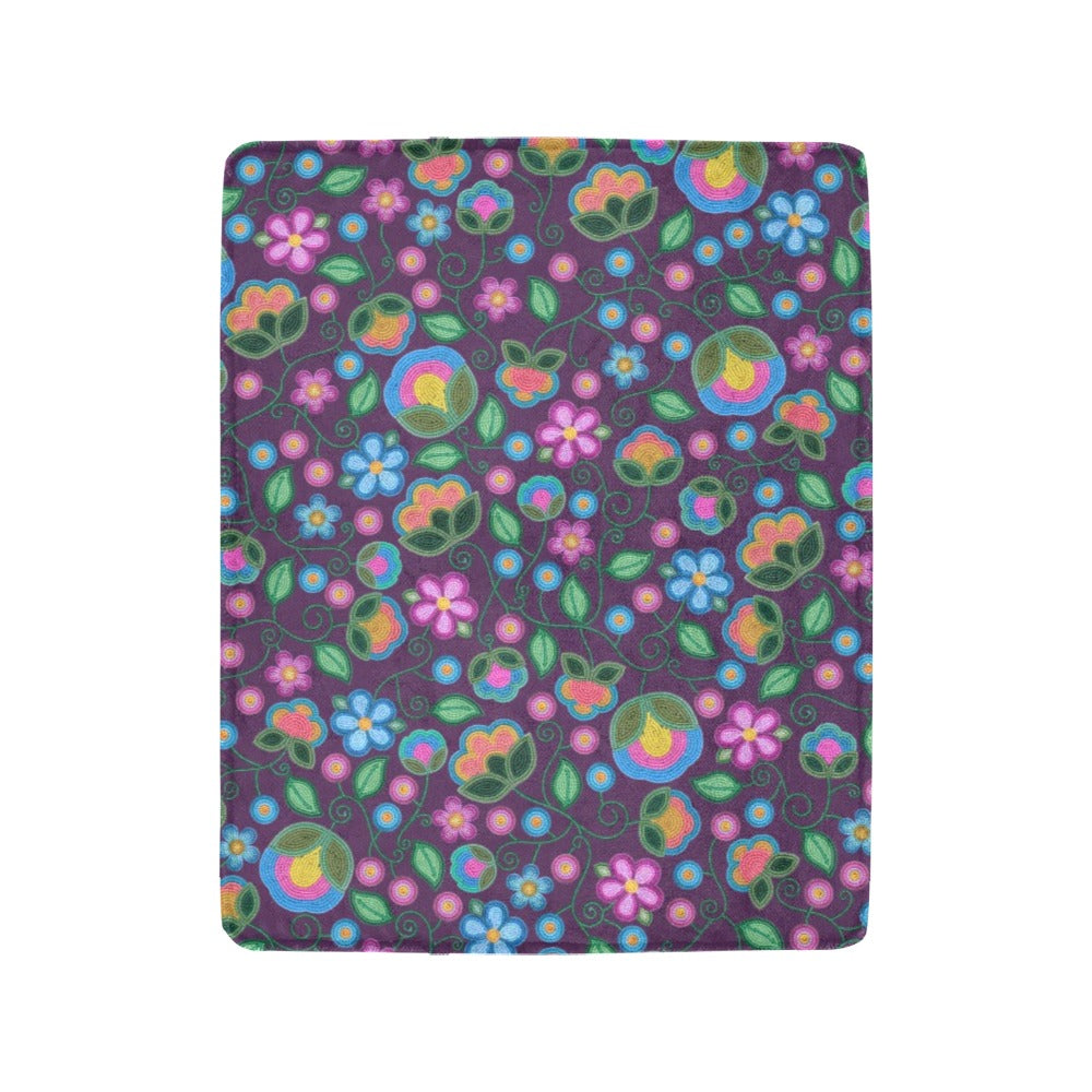 Turquoise Sunbeam Violet Ultra-Soft Micro Fleece Blanket 40"x50"