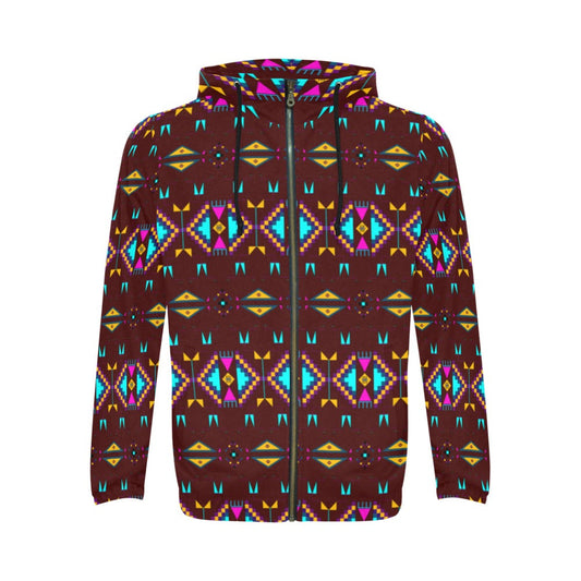 Rite of Passage Pemmican Berry Zip Hoodie