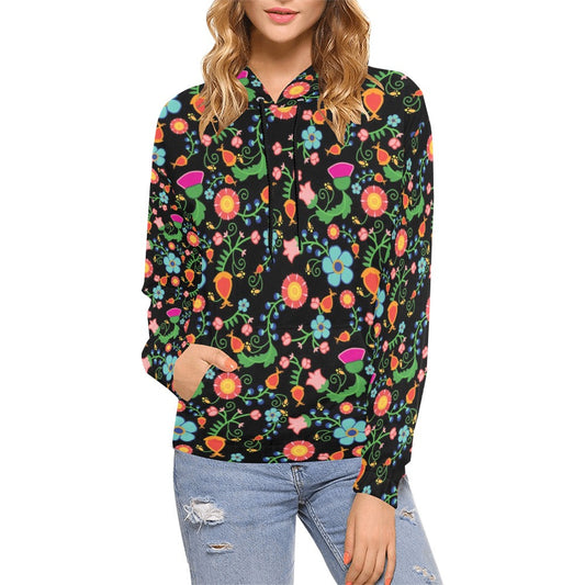 Bee Spring Night Hoodie for Women