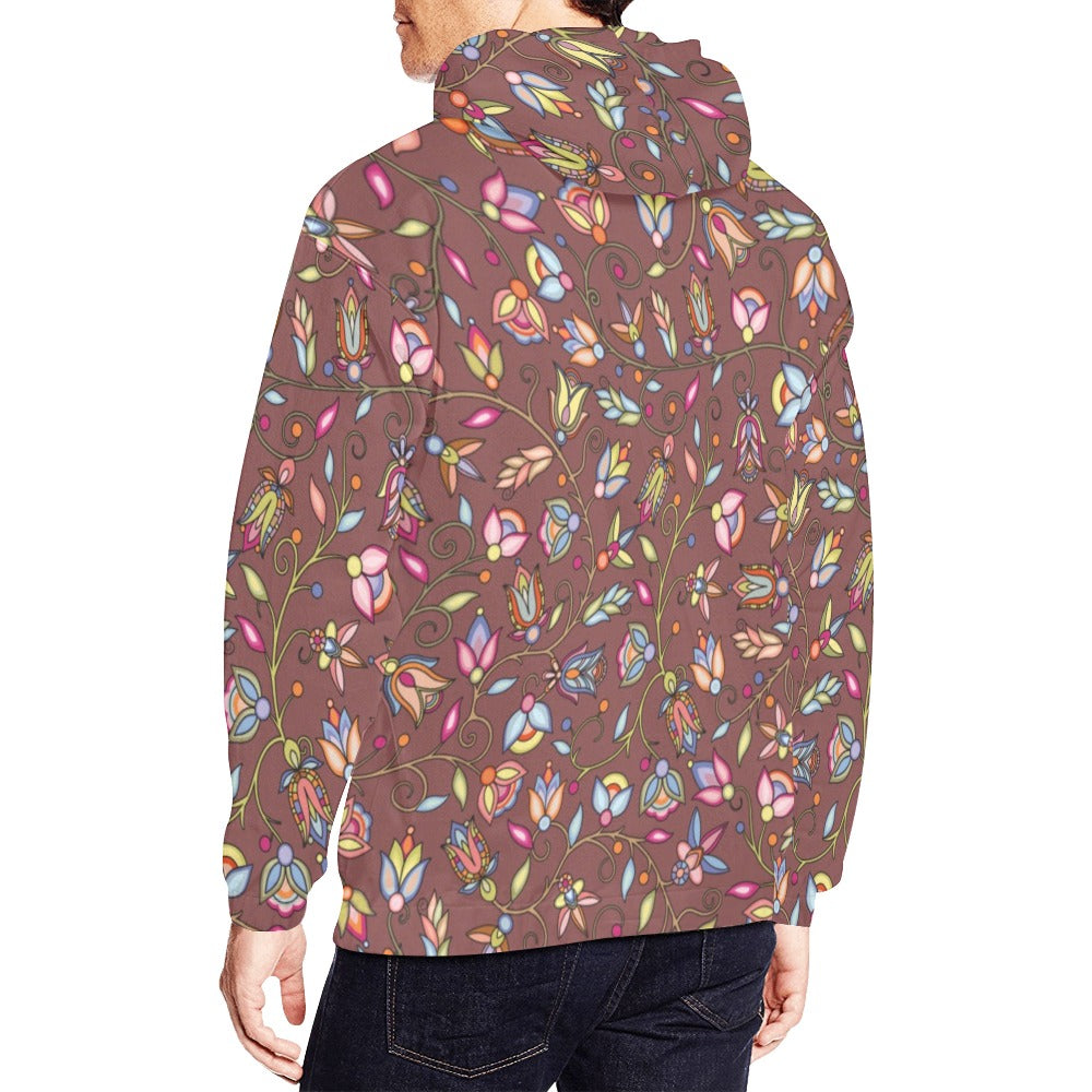 Buffalo Bloom Clay Hoodie for Men