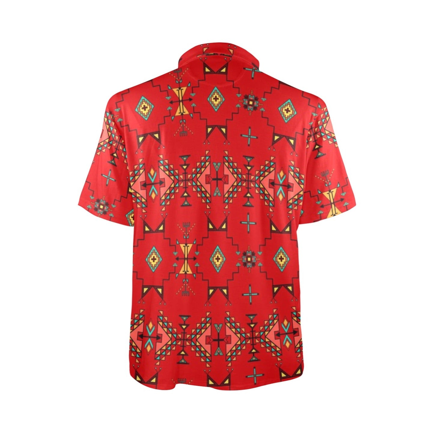 Thunder Flight Red Polo Shirt