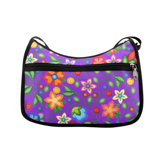 Morning Harmony Purple Crossbody Bag