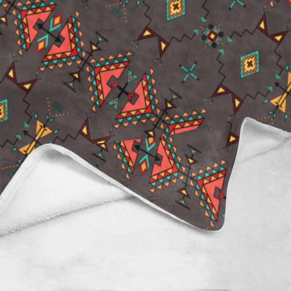 Thunder Flight Gray Ultra-Soft Micro Fleece Blanket 40"x50"