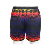 Load image into Gallery viewer, Two Worlds Apart Men&#39;s Sports Shorts with Compression Liner
