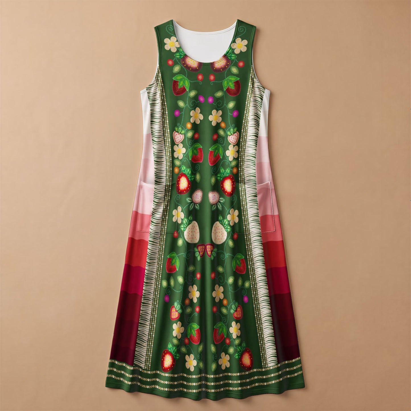 Berry Rites Hunter 1 Women's Sleeveless Long Dress