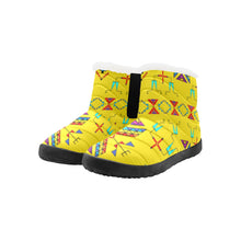 Load image into Gallery viewer, Rainbow Chief Rainbow Yellow Women&#39;s Padded Winter Boot
