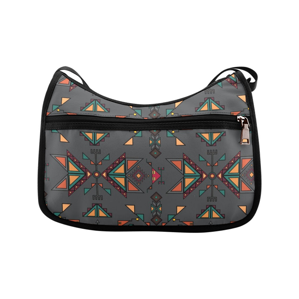Arrow Dawn Gray Crossbody Bag