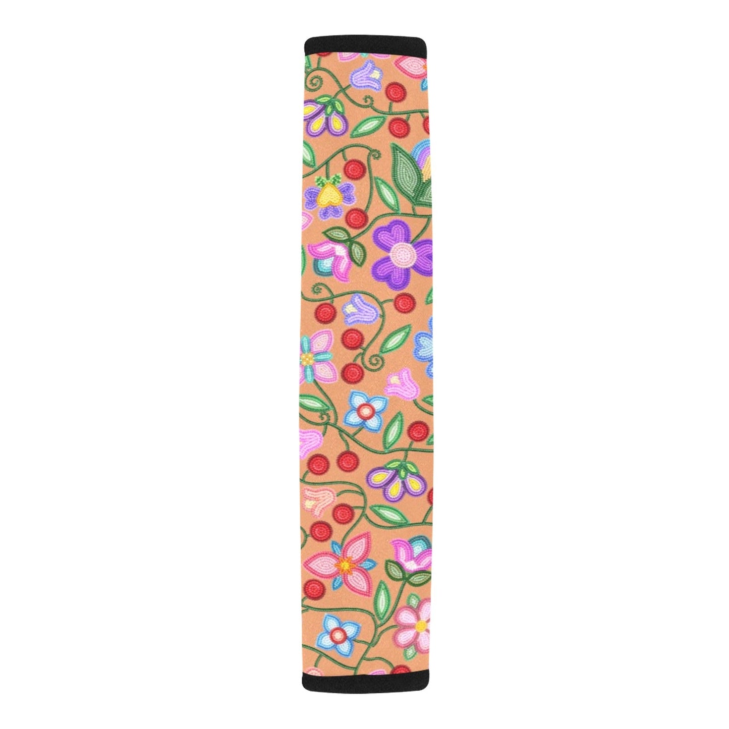 Petal Harmony Terracotta Seat Belt Cover
