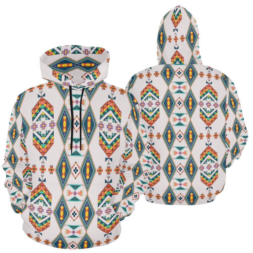 Travois Tipi Grey Hoodie for Women