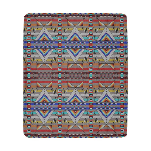 Medicine Blessing Grey Ultra-Soft Micro Fleece Blanket 50"x60"