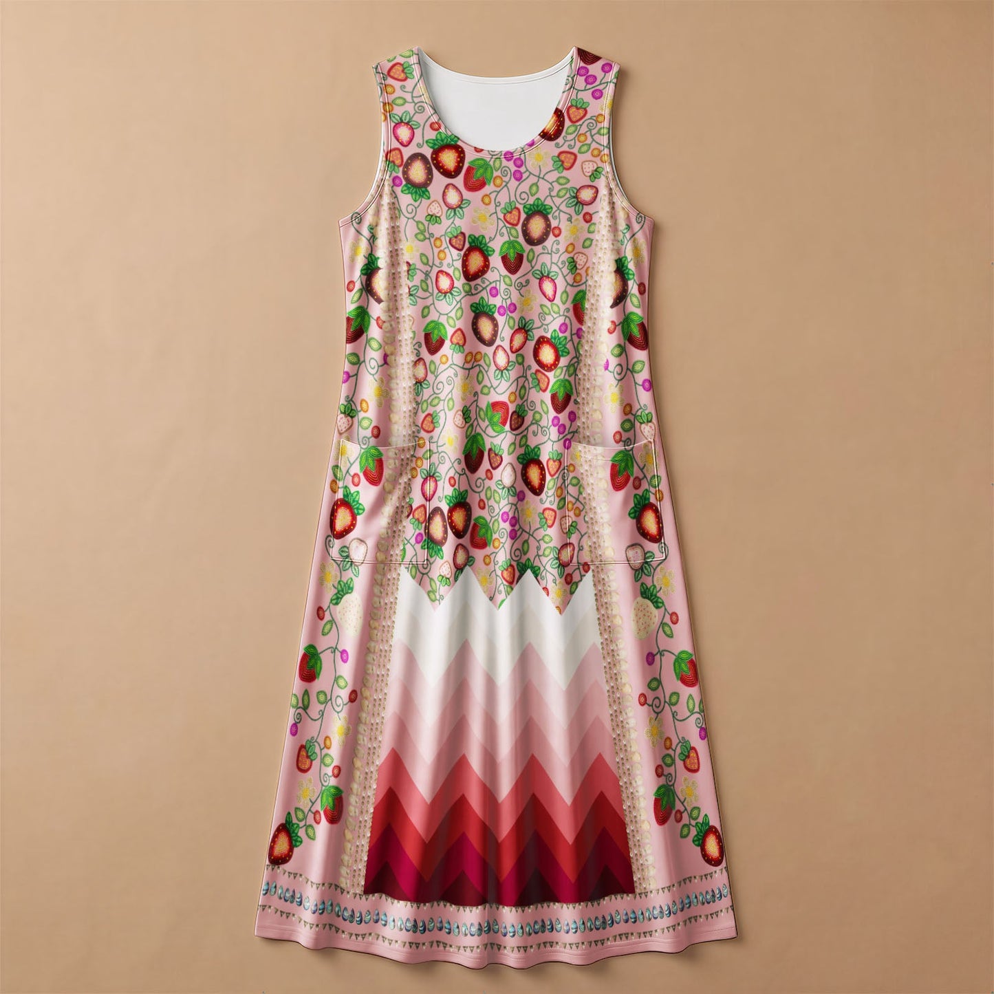 Berry Rites Pink 1 Sleeveless Dress