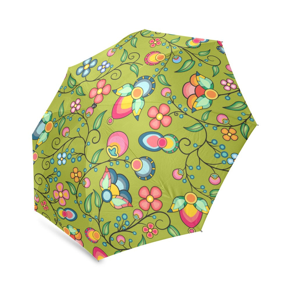 Floral Bounty Sweetgrass Foldable Umbrella