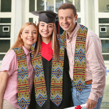 Load image into Gallery viewer, Medicine Blessing Yellow Graduation Stole
