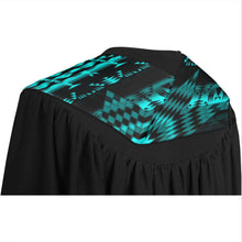 Load image into Gallery viewer, Black Sky Star Graduation Stole
