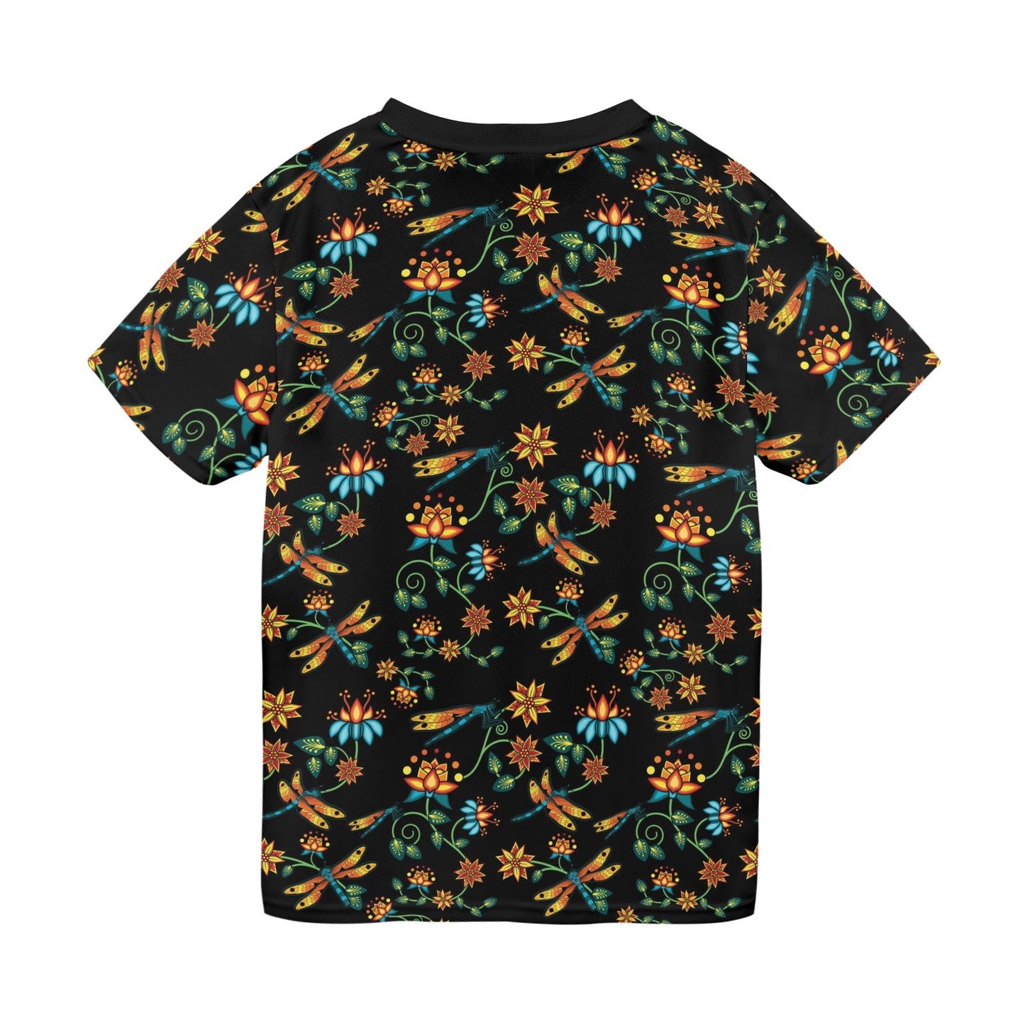 Dragon Lily Noir T-shirt for Men