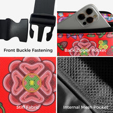 Load image into Gallery viewer, Berry Pop Fire Belt Bag
